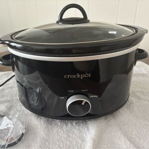 Crock-Pot Black Slow Cooker